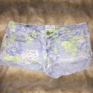 Floral printed shorts from Aeropostale
